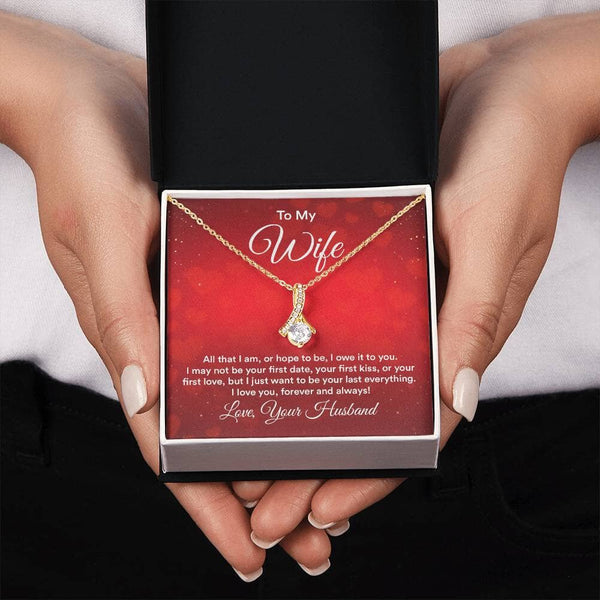 Eternal Love Pendant: The Ultimate Symbol of Your Everlasting Bond Jewelry/AlluringBeauty ShineOn Fulfillment 18K Yellow Gold Finish Standard Box 