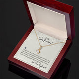 Eternal Love Ribbon Necklace: A Timeless Symbol of Unending Devotion Jewelry/AlluringBeauty ShineOn Fulfillment 