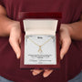 Eternal Love Ribbon Pendant - A Timeless Symbol of Anniversary Devotion Jewelry/AlluringBeauty ShineOn Fulfillment 18K Yellow Gold Finish Luxury Box 