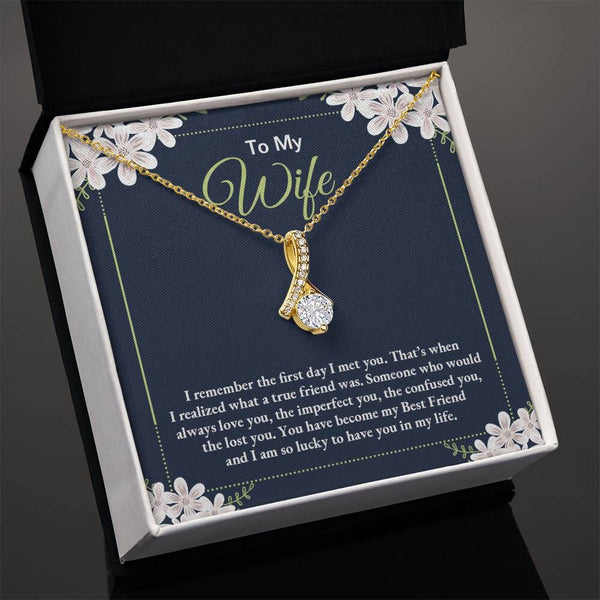 Everlasting Bond Necklace: A Timeless Symbol of Love and Friendship for Your Beloved Wife Jewelry/AlluringBeauty ShineOn Fulfillment 