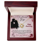 Everlasting Bond: The Anniversary Love Knot Necklace – A Symbol of Unbreakable Love Jewelry/LoveKnot ShineOn Fulfillment 