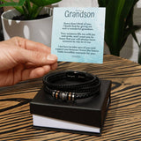 Everlasting Bond: The Personalized Men's 'Love You Forever' Bracelet Jewelry/LoveForeverBracelet ShineOn Fulfillment Two Tone Box 