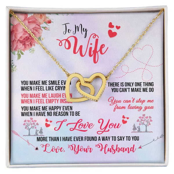 Everlasting Embrace Interlocking Hearts Necklace - A Timeless Symbol of Unbreakable Love Jewelry/InterlockingHearts ShineOn Fulfillment 