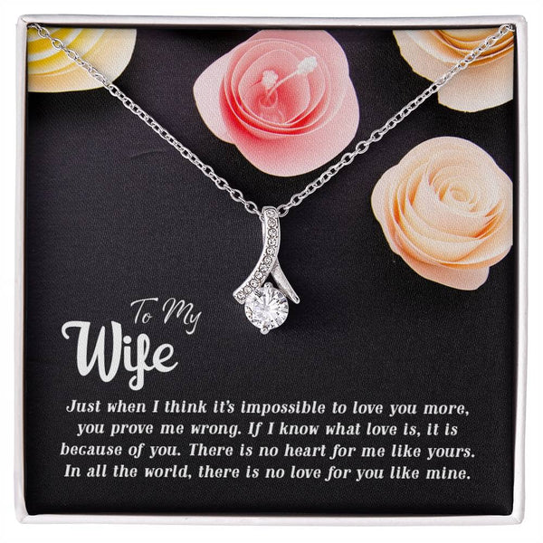 Everlasting Love Illuminated: The Alluring Beauty Necklace - A Tribute to Your Unbreakable Bond Jewelry/AlluringBeauty ShineOn Fulfillment 