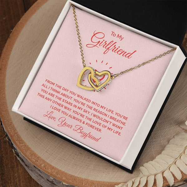 Everlasting Love Interlocking Hearts Necklace: A Timeless Symbol of Your Unbreakable Bond Jewelry/InterlockingHearts ShineOn Fulfillment 