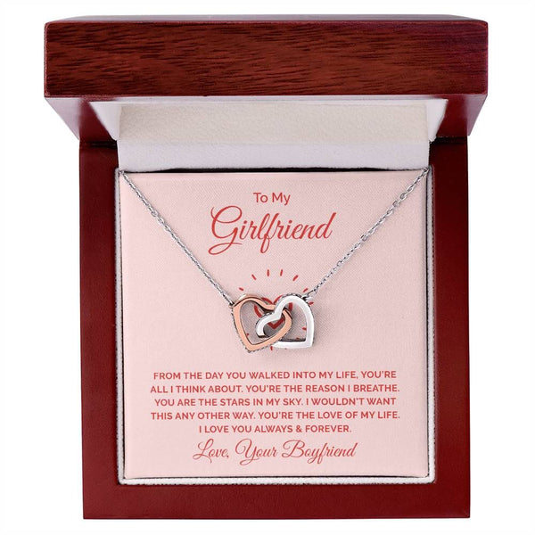 Everlasting Love Interlocking Hearts Necklace: A Timeless Symbol of Your Unbreakable Bond Jewelry/InterlockingHearts ShineOn Fulfillment 