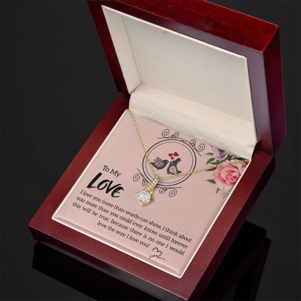 Everlasting Love Pendant: A Symbol of Unbreakable Bond Jewelry/AlluringBeauty ShineOn Fulfillment 