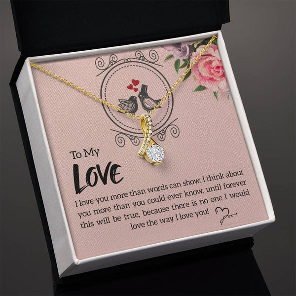 Everlasting Love Pendant: A Symbol of Unbreakable Bond Jewelry/AlluringBeauty ShineOn Fulfillment 