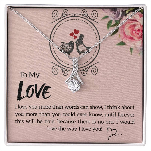 Everlasting Love Pendant: A Symbol of Unbreakable Bond Jewelry/AlluringBeauty ShineOn Fulfillment 