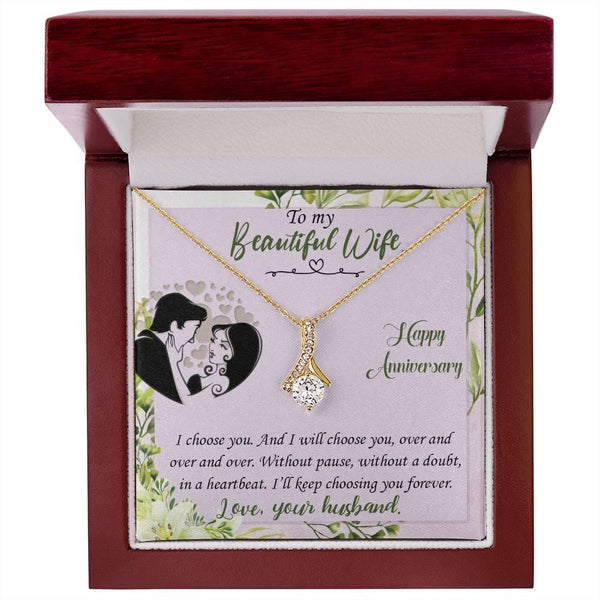 Everlasting Love Pendant: The Ultimate Anniversary Gift for Your Beloved Wife Jewelry/AlluringBeauty ShineOn Fulfillment 