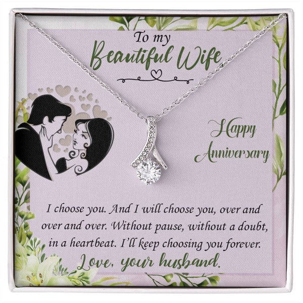 Everlasting Love Pendant: The Ultimate Anniversary Gift for Your Beloved Wife Jewelry/AlluringBeauty ShineOn Fulfillment 