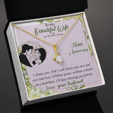 Everlasting Love Pendant: The Ultimate Anniversary Gift for Your Beloved Wife Jewelry/AlluringBeauty ShineOn Fulfillment 