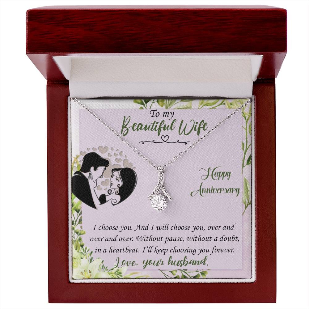 Everlasting Love Pendant: The Ultimate Anniversary Gift for Your Beloved Wife Jewelry/AlluringBeauty ShineOn Fulfillment 