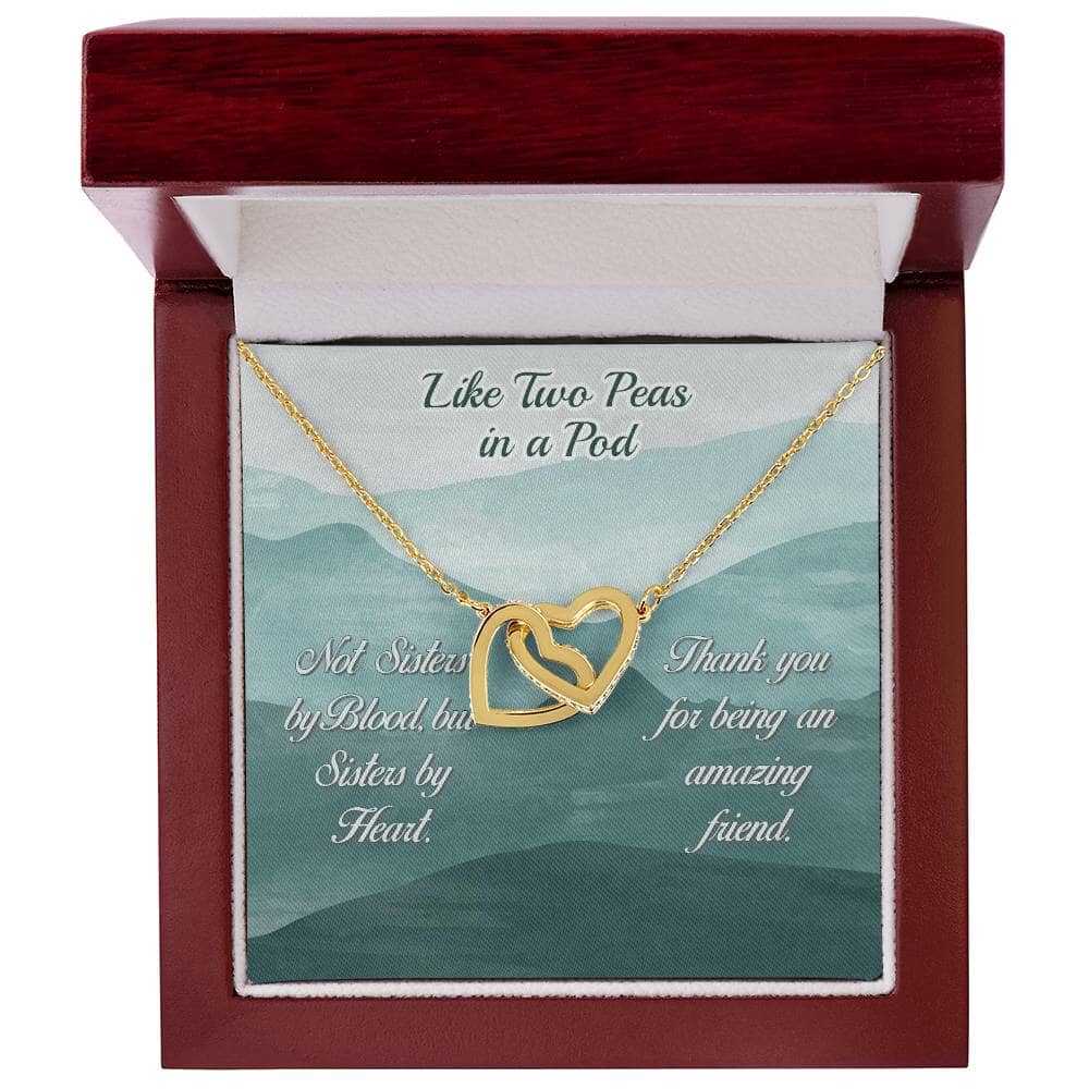 Forever Bonded: The Interlocking Hearts Friendship Necklace Jewelry/InterlockingHearts ShineOn Fulfillment 