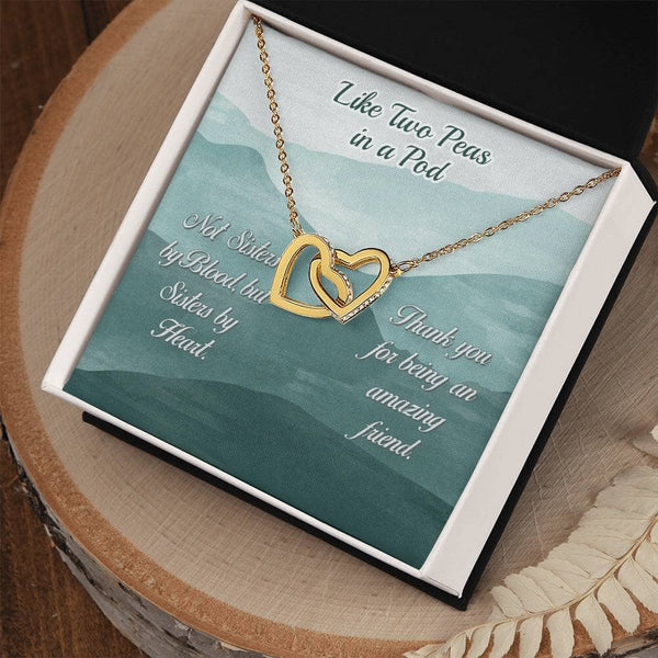 Forever Bonded: The Interlocking Hearts Friendship Necklace Jewelry/InterlockingHearts ShineOn Fulfillment 