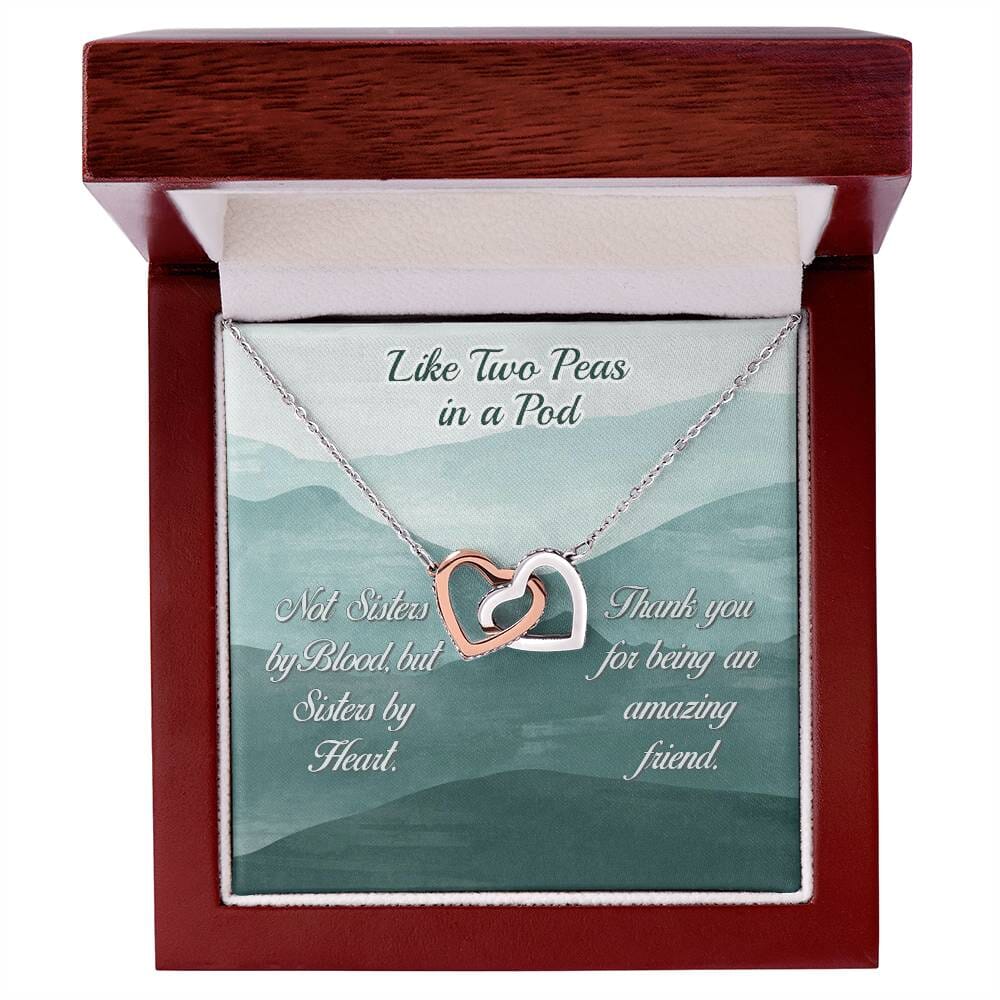 Forever Bonded: The Interlocking Hearts Friendship Necklace Jewelry/InterlockingHearts ShineOn Fulfillment 