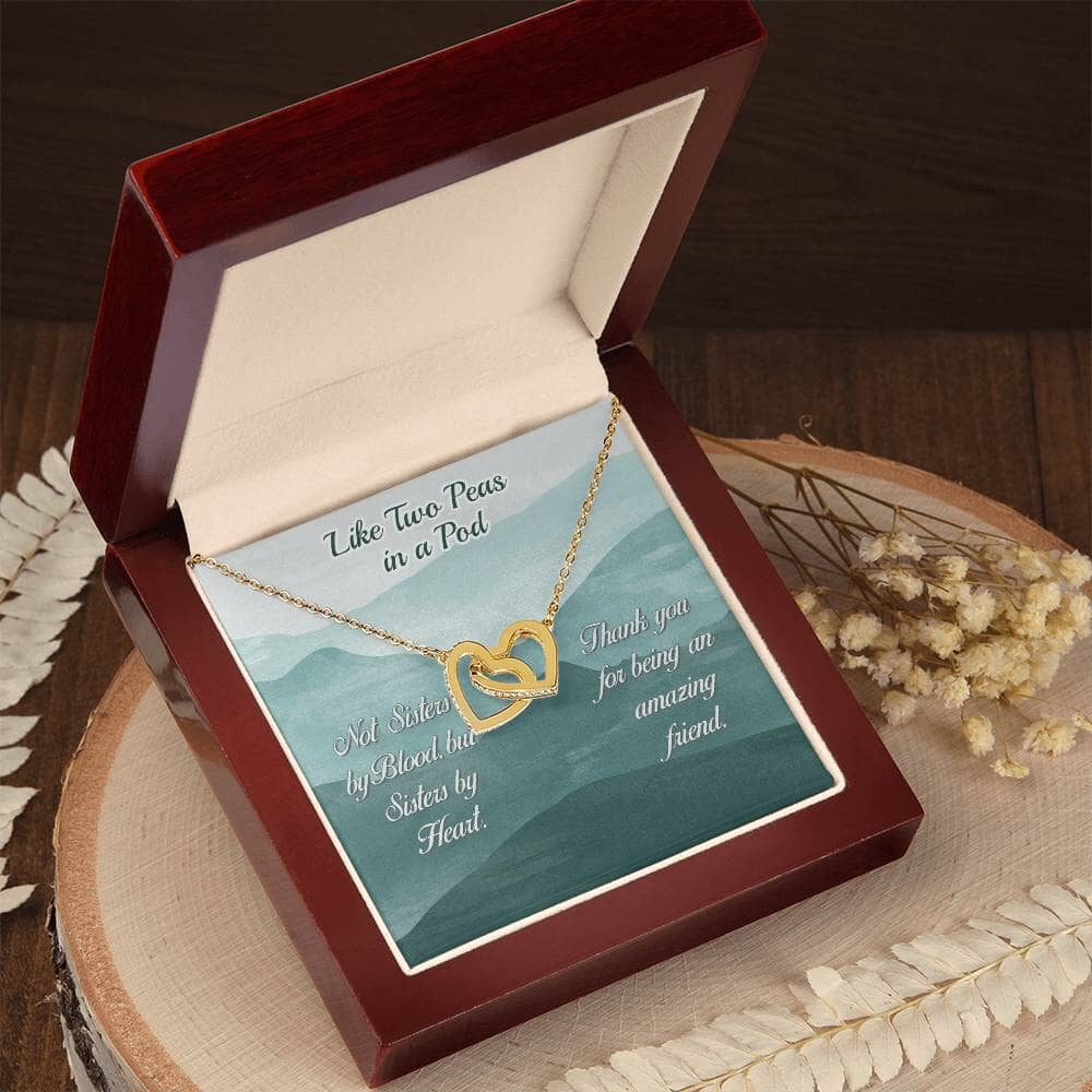 Forever Bonded: The Interlocking Hearts Friendship Necklace Jewelry/InterlockingHearts ShineOn Fulfillment 