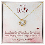 Forever Entwined: The Eternal Love Knot Necklace - A Symbol of Unbreakable Bonds Jewelry/LoveKnot ShineOn Fulfillment 