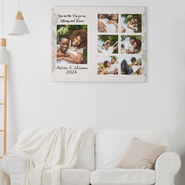 Forever Framed: Celebrating Our Promise Canvas CustomCat 