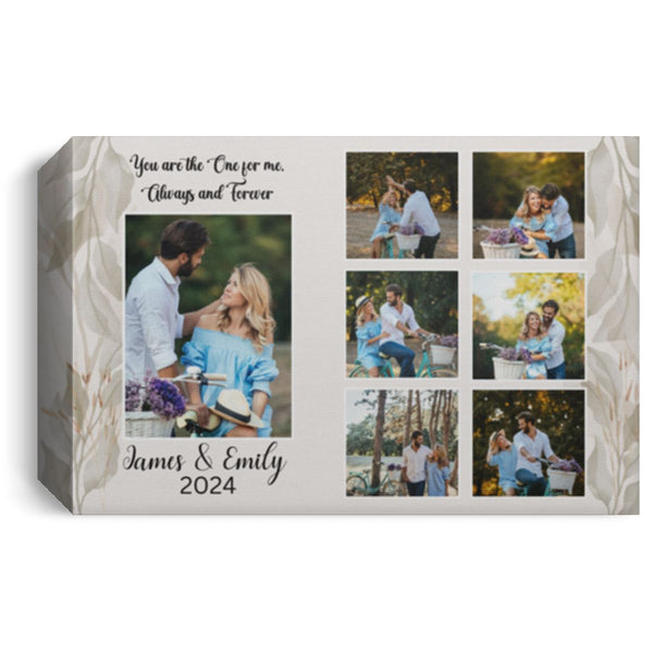 Forever Framed: Celebrating Our Promise Canvas CustomCat White 12"x8" 