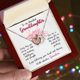 Grandeur of Love: Personalized Interlocking Hearts Necklace Jewelry/InterlockingHearts ShineOn Fulfillment 