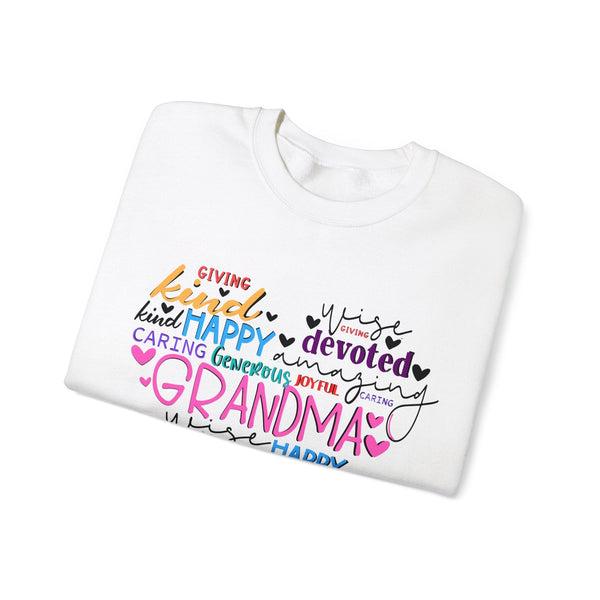 Grandma's Loving Embrace Sweater Sweatshirt Printify 