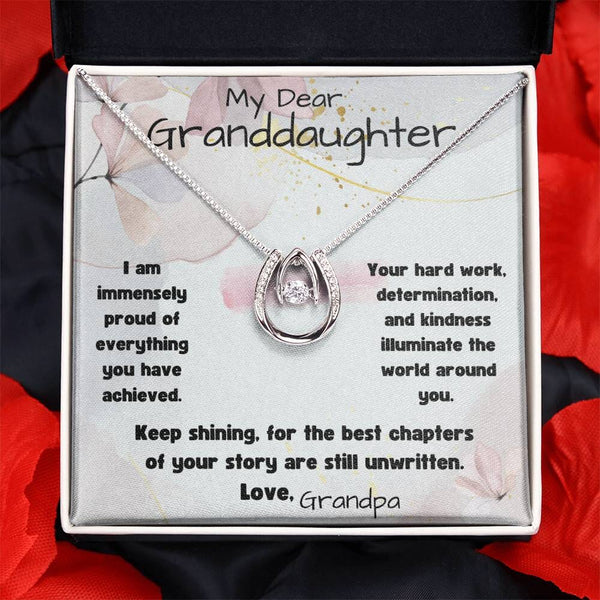 Grandparent's Eternal Love Pendant: A Timeless Symbol of Affection and Pride Jewelry/LuckyInLove ShineOn Fulfillment 