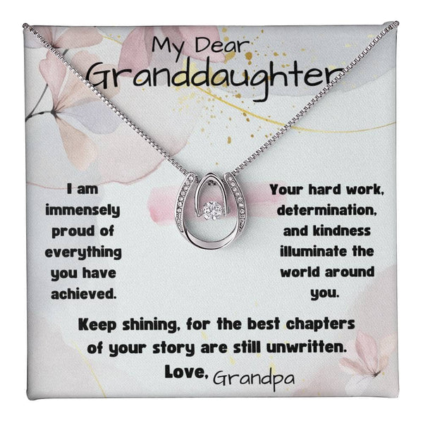 Grandparent's Eternal Love Pendant: A Timeless Symbol of Affection and Pride Jewelry/LuckyInLove ShineOn Fulfillment 