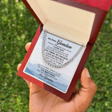 Grandson's Legacy Chain: A Symbol of Grandmother's Eternal Love & Belief Jewelry/Cubanlink ShineOn Fulfillment Stainless Steel Luxury Box 