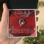 Hero's Heart Necklace: A Tribute to My Brave Firefighter Wife Jewelry/ForeverLove ShineOn Fulfillment 14k White Gold Finish Standard Box 