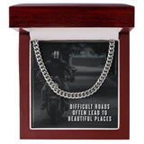 Inspirational Journey Cuban Link Chain: Strength & Elegance Embodied Jewelry/Cubanlink ShineOn Fulfillment 