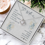 Miracle of Love: The Unbreakable Bond Love Knot Necklace Jewelry/LoveKnot ShineOn Fulfillment 