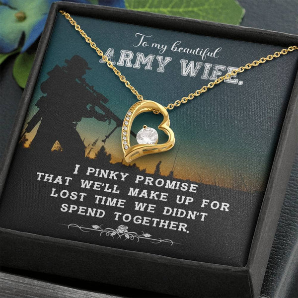 Promise of Forever: The Eternal Bond Necklace for Army Wives Jewelry/ForeverLove ShineOn Fulfillment 