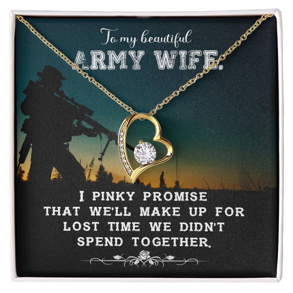 Promise of Forever: The Eternal Bond Necklace for Army Wives Jewelry/ForeverLove ShineOn Fulfillment 