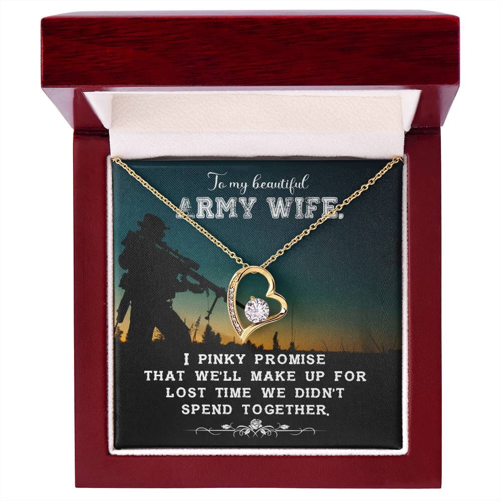 Promise of Forever: The Eternal Bond Necklace for Army Wives Jewelry/ForeverLove ShineOn Fulfillment 