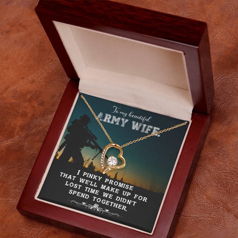 Promise of Forever: The Eternal Bond Necklace for Army Wives Jewelry/ForeverLove ShineOn Fulfillment 