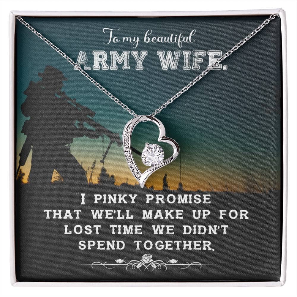 Promise of Forever: The Eternal Bond Necklace for Army Wives Jewelry/ForeverLove ShineOn Fulfillment 