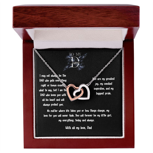 The Perfect Gift to Symbolize Your Endless Love - Interlocking Hearts Necklace Jewelry ShineOn Fulfillment 14k White Gold Finish Luxury Box 