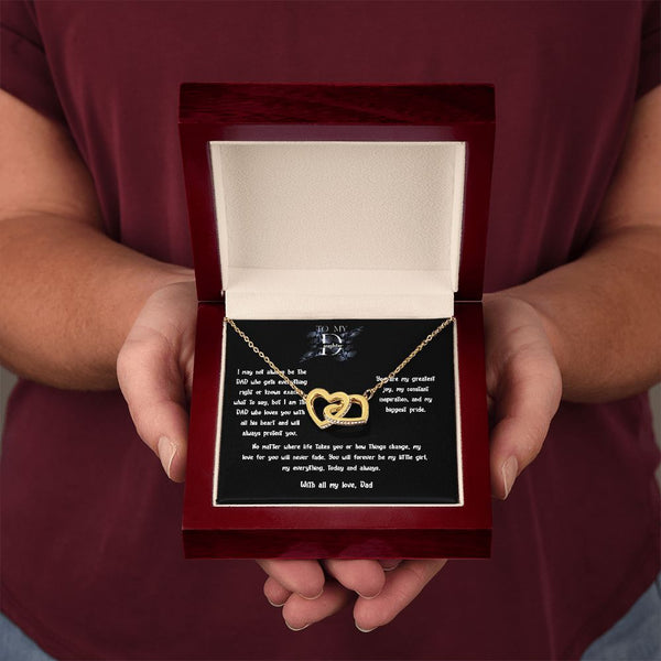 The Perfect Gift to Symbolize Your Endless Love - Interlocking Hearts Necklace Jewelry ShineOn Fulfillment 