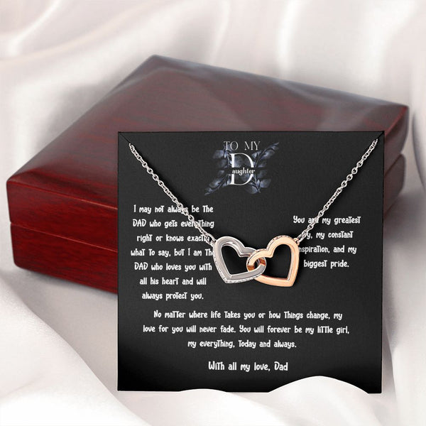 The Perfect Gift to Symbolize Your Endless Love - Interlocking Hearts Necklace Jewelry ShineOn Fulfillment 