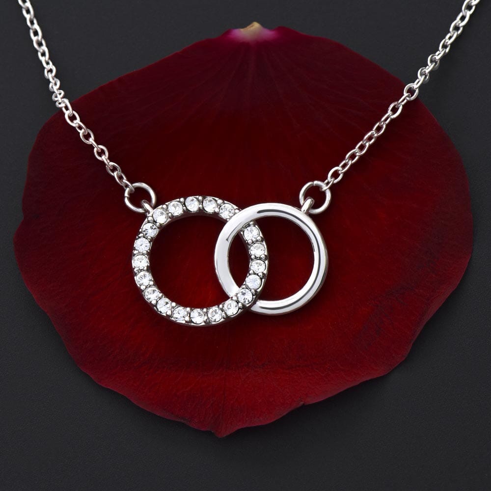 To My Beautiful Granddaughter - The Perfect Pair Necklace Jewelry ShineOn Fulfillment 