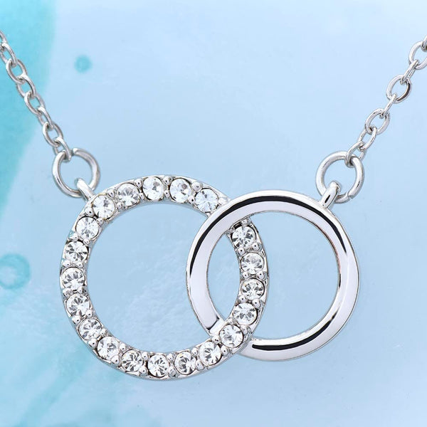 To My Beautiful Granddaughter - The Perfect Pair Necklace Jewelry ShineOn Fulfillment 