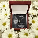 To My Beautiful Granddaughter - The Perfect Pair Necklace Jewelry ShineOn Fulfillment 