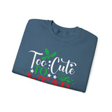 Too Cute to WEAR Ugly Sweaters - Unisex Christmas Sweater in Black, Indigo Blue, and Navy Sweatshirt Printify 