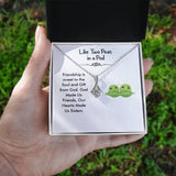 Unbreakable Bond Necklace: Embrace the Essence of Friendship and Sisterhood Jewelry/AlluringBeauty ShineOn Fulfillment White Gold Finish Standard Box 