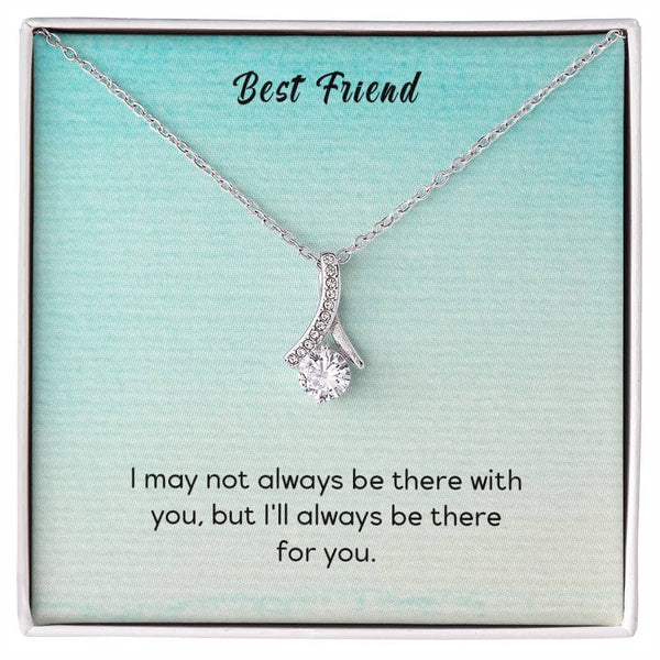 Unbreakable Bond Necklace: Eternal Friendship in 14k White or 18k Yellow Gold Jewelry/AlluringBeauty ShineOn Fulfillment 