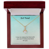 Unbreakable Bond Necklace: Eternal Friendship in 14k White or 18k Yellow Gold Jewelry/AlluringBeauty ShineOn Fulfillment 