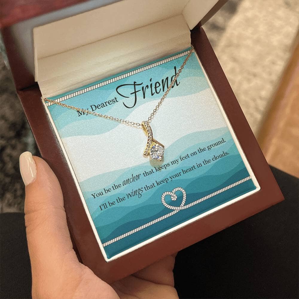 Unbreakable Bond: The Eternal Friendship Necklace - Where Elegance Meets Emotion Jewelry/AlluringBeauty ShineOn Fulfillment 18K Yellow Gold Finish Luxury Box 