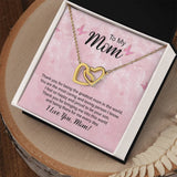 Unbreakable Bond: The Eternal Love Interlocking Hearts Necklace for Mom Jewelry/InterlockingHearts ShineOn Fulfillment 