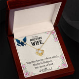 Unbreakable Bond: The Eternal Love Knot Necklace for the Military Wife Jewelry/LoveKnot ShineOn Fulfillment 